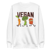 unisex-premium-sweatshirt-white-front-6a8a0288d3513.png Vegan Runners Sweatshirt