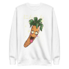 unisex-premium-sweatshirt-white-front-6a8a06323f5c6.png Kawaii Carrot Sweatshirt