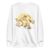 unisex-premium-sweatshirt-white-front-6a8a0795712e0.png Chasing Vegetables Sweatshirt