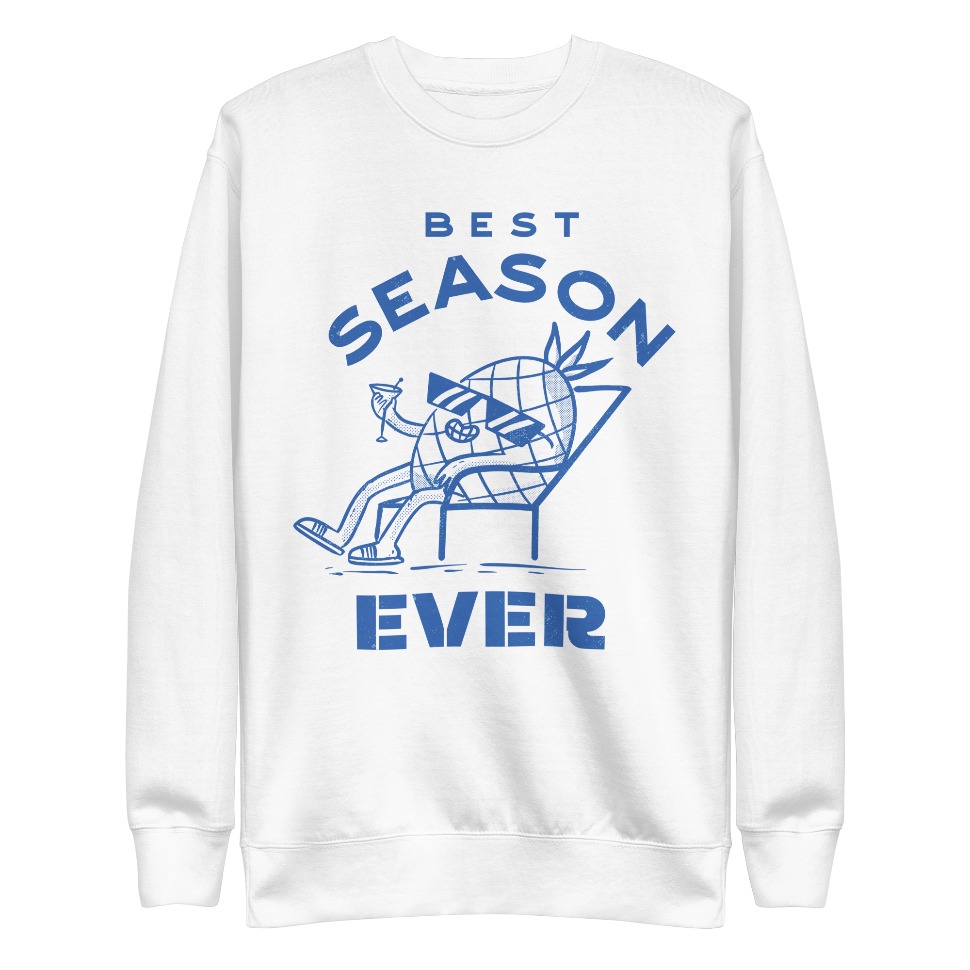 unisex-premium-sweatshirt-white-front-6a8a0b9311f60.png Best Season Ever Sweatshirt