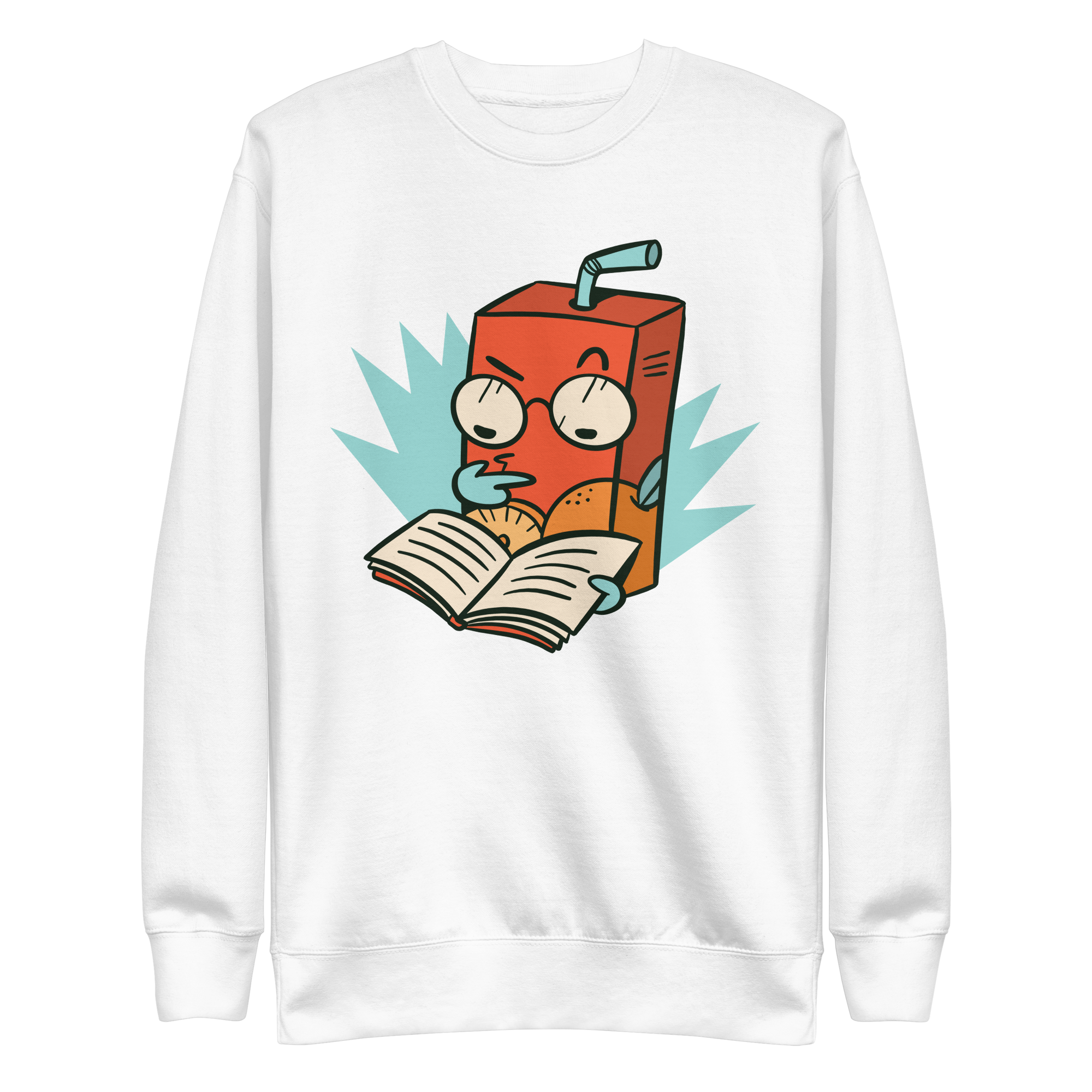 unisex-premium-sweatshirt-white-front-6a8a0bdb2b793.png Concentrated Juice Sweatshirt