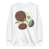 unisex-premium-sweatshirt-white-front-6a8a0fa8a785d.png Funny Kiwi Bird Sweatshirt