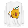 unisex-premium-sweatshirt-white-front-6a8a10e2bcd36.png Apricat Sweatshirt