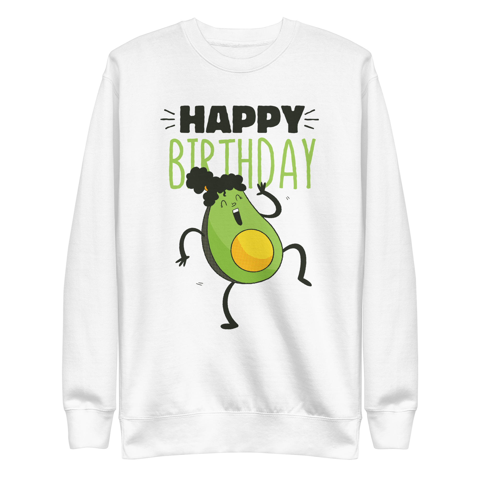 Avocado Birthday Sweatshirt