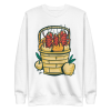 unisex-premium-sweatshirt-white-front-6a8a162347f21.png Cockroach Party Sweatshirt