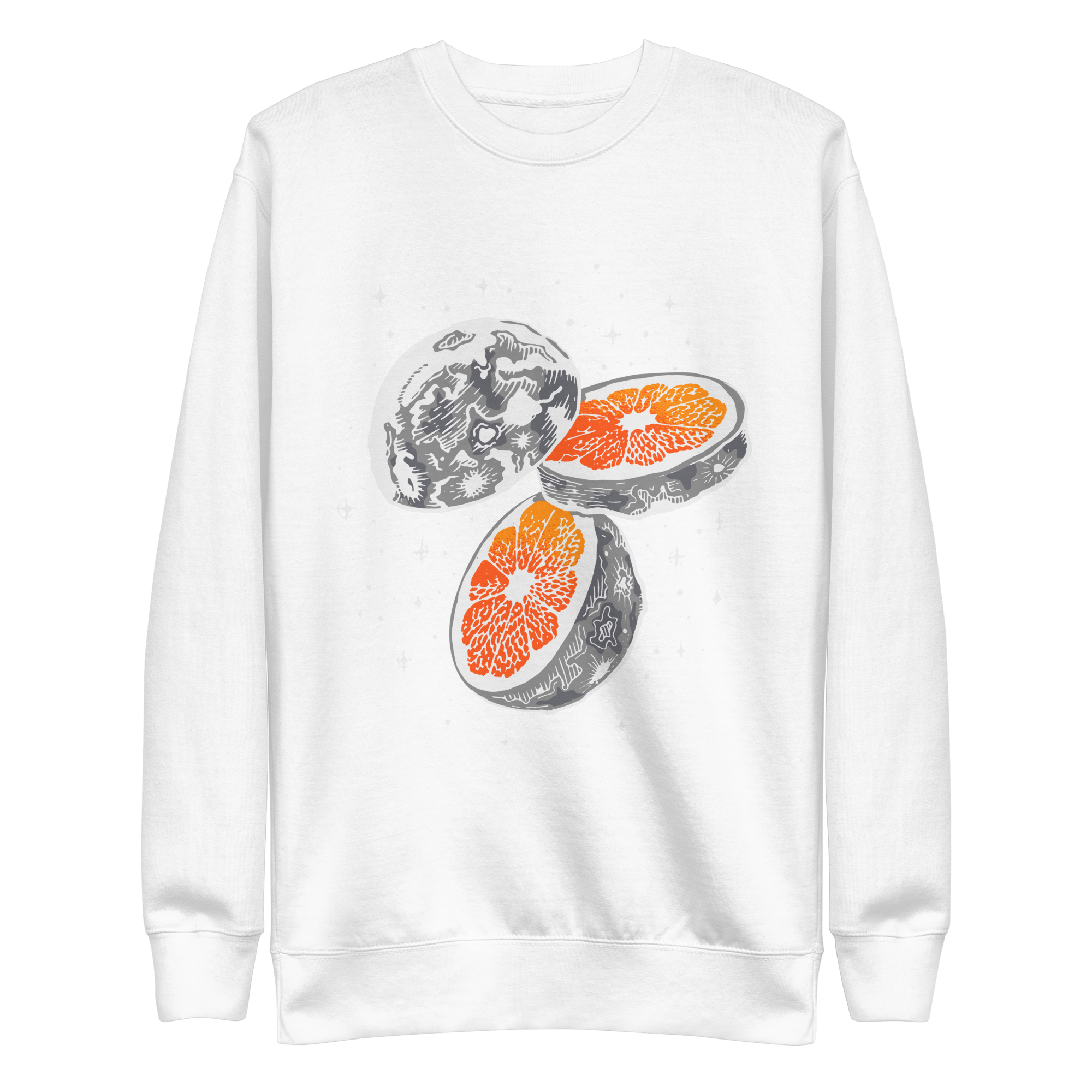 Moon Orange Sweatshirt