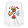 unisex-premium-sweatshirt-white-front-6a8b5603c18ae.png Watermelon Elements Sweatshirt