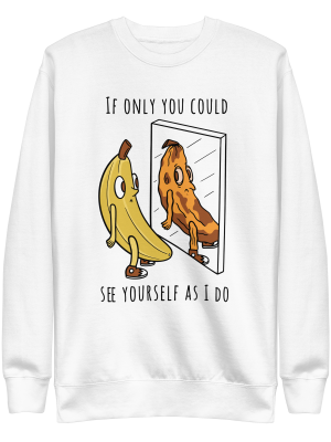 Banana Mirror Sweatshirt