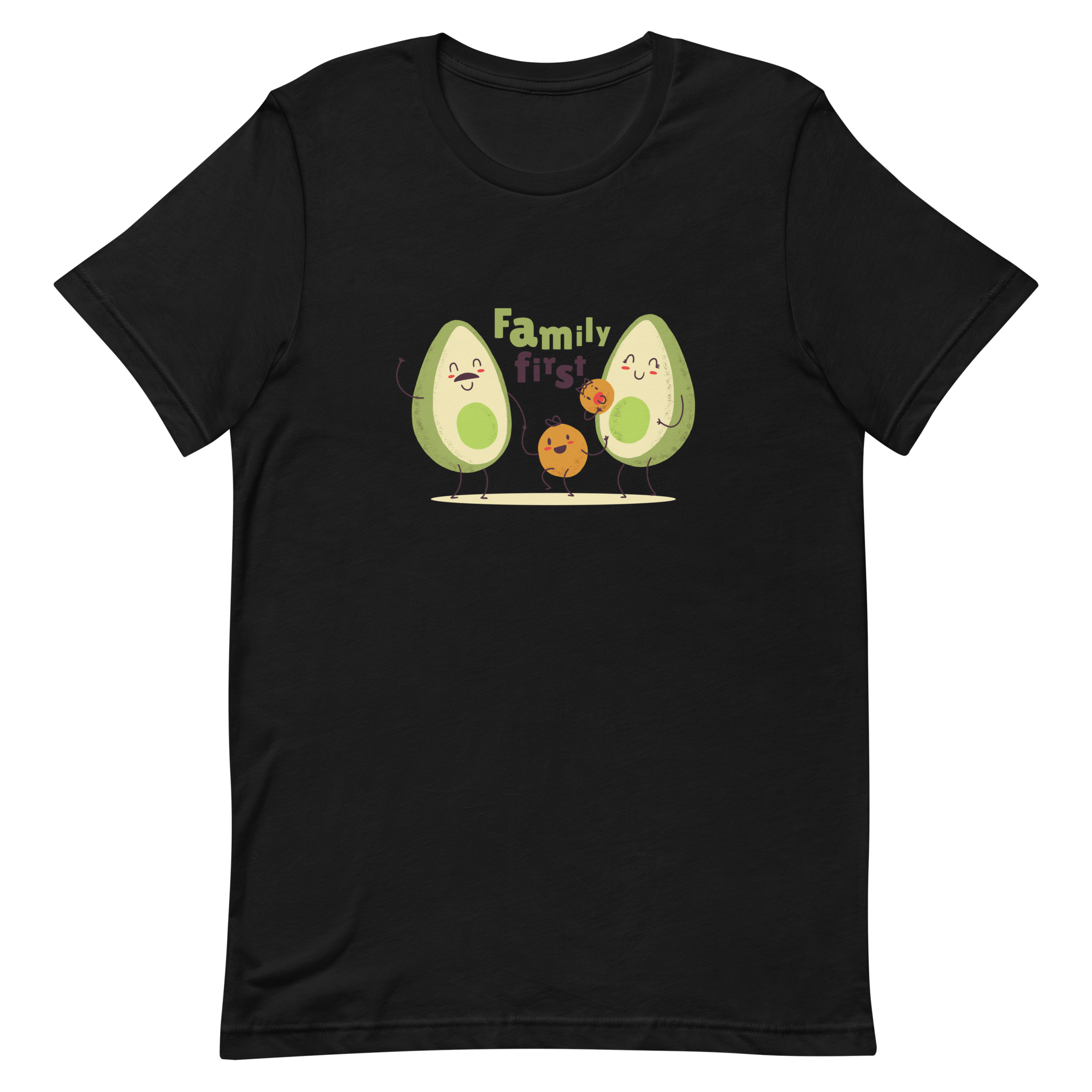 Cute Avocado Family T-Shirt