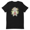 unisex-staple-t-shirt-black-front-6a89b23eaf0d6.png Grumpy Avocado Cat T-Shirt