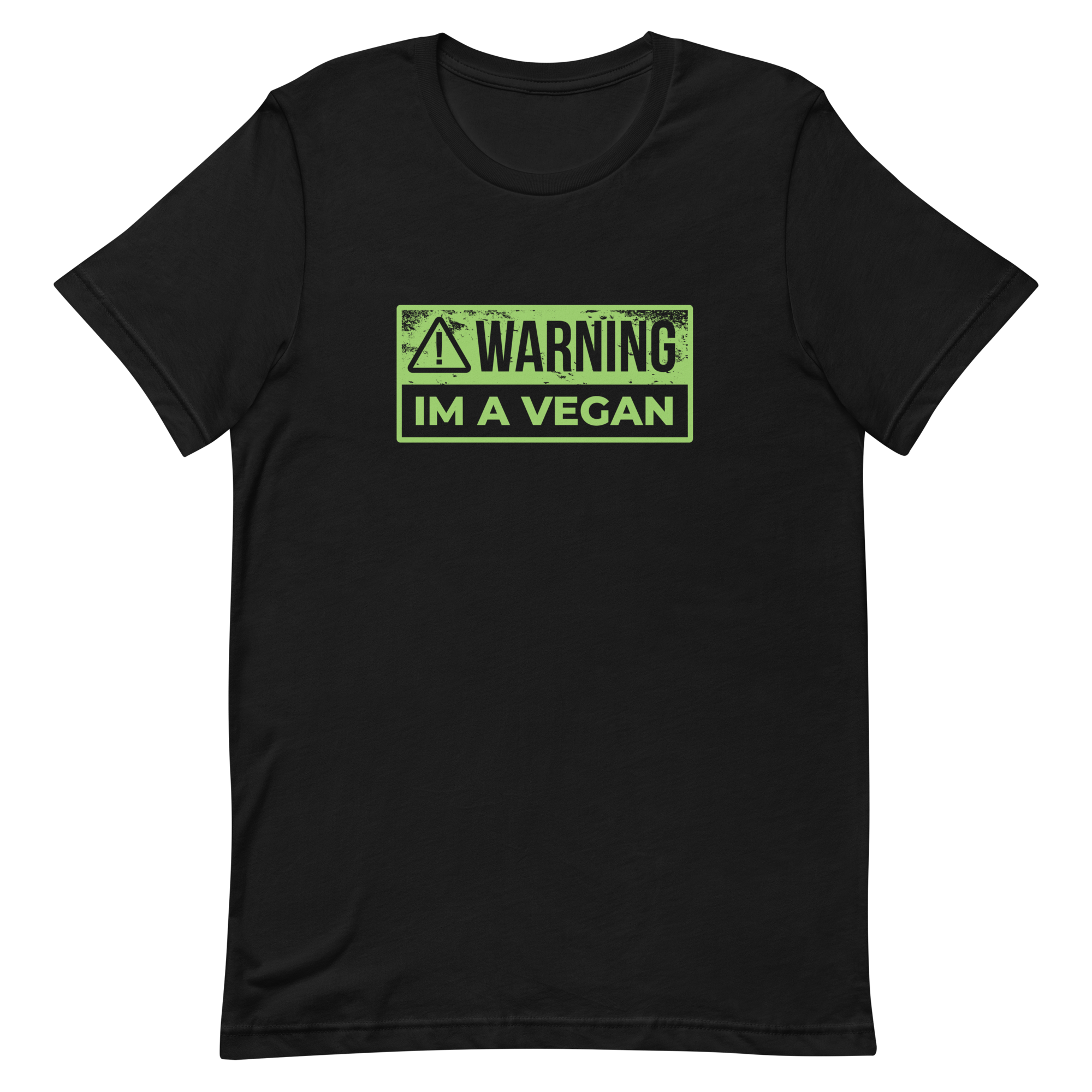 Warning Vegan T-Shirt
