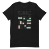 unisex-staple-t-shirt-black-front-6a89d38e431c8.png Veganholic T-Shirt