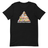 unisex-staple-t-shirt-black-front-6a89fe6af1a8f.png Vegan Food Pyramid T-Shirt