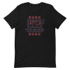 unisex-staple-t-shirt-black-front-6a8a08271f489.png Fruit Machine T-Shirt