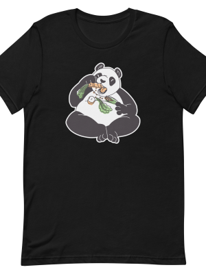Panda Eating T-Shirt