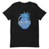 unisex-staple-t-shirt-black-front-6a8a11ba1352c.png Blue Pineapple T-Shirt