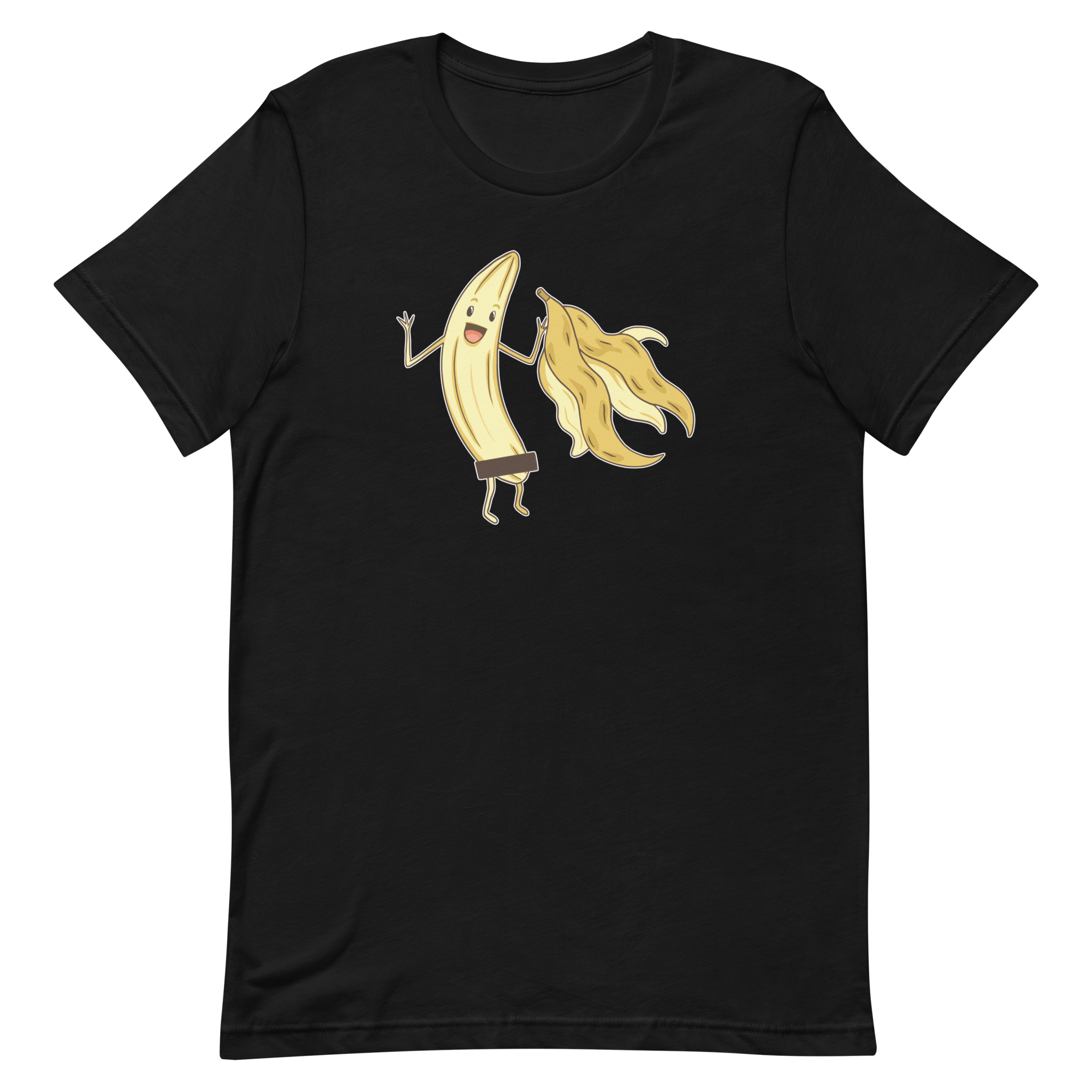 unisex-staple-t-shirt-black-front-6a8a12cf94480.png Naked Banana T-Shirt