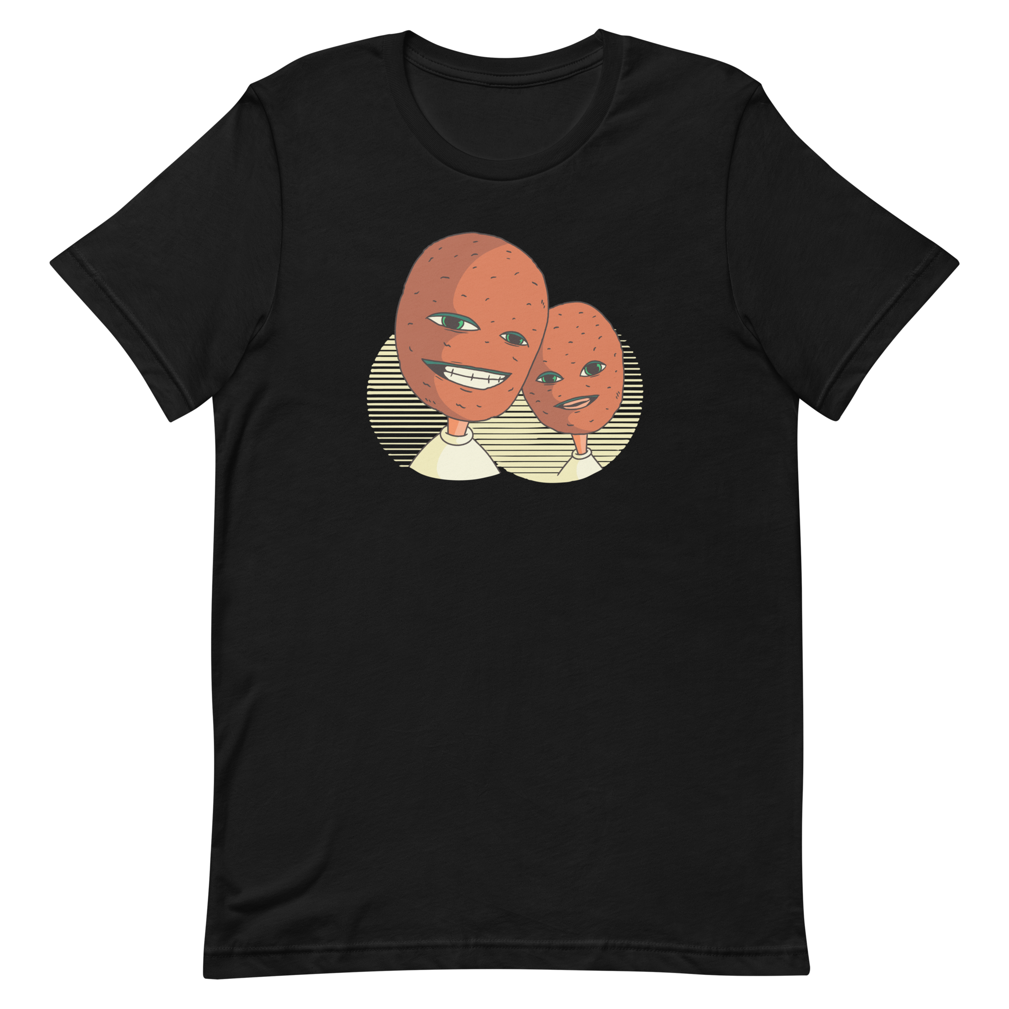 unisex-staple-t-shirt-black-front-6a8a1544bf554.png Kiwi Heads T-Shirt