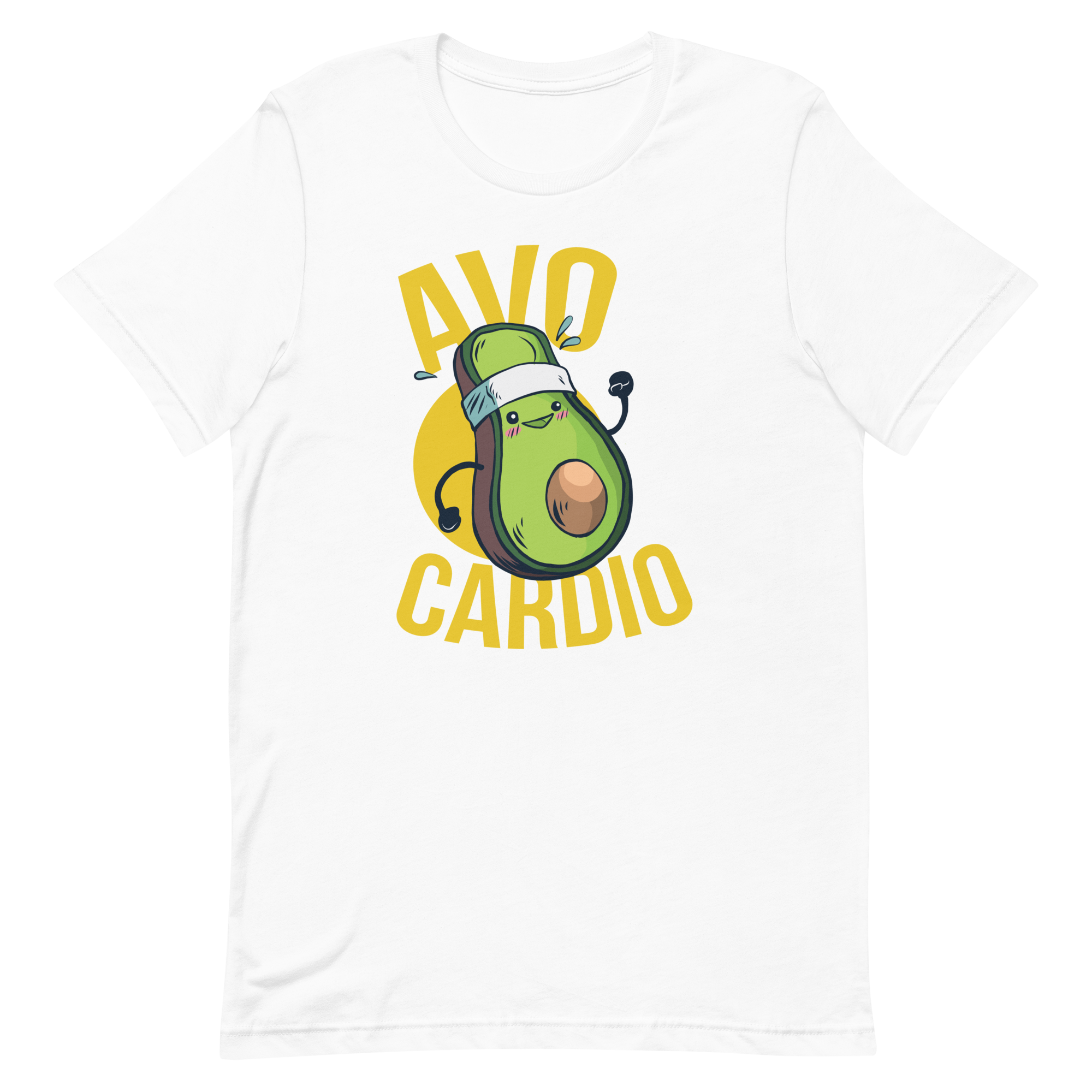 unisex-staple-t-shirt-white-front-6a88b711919b0.png Avocardio T-Shirt