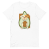 unisex-staple-t-shirt-white-front-6a89b190e695e.png Avocado Dog T-Shirt