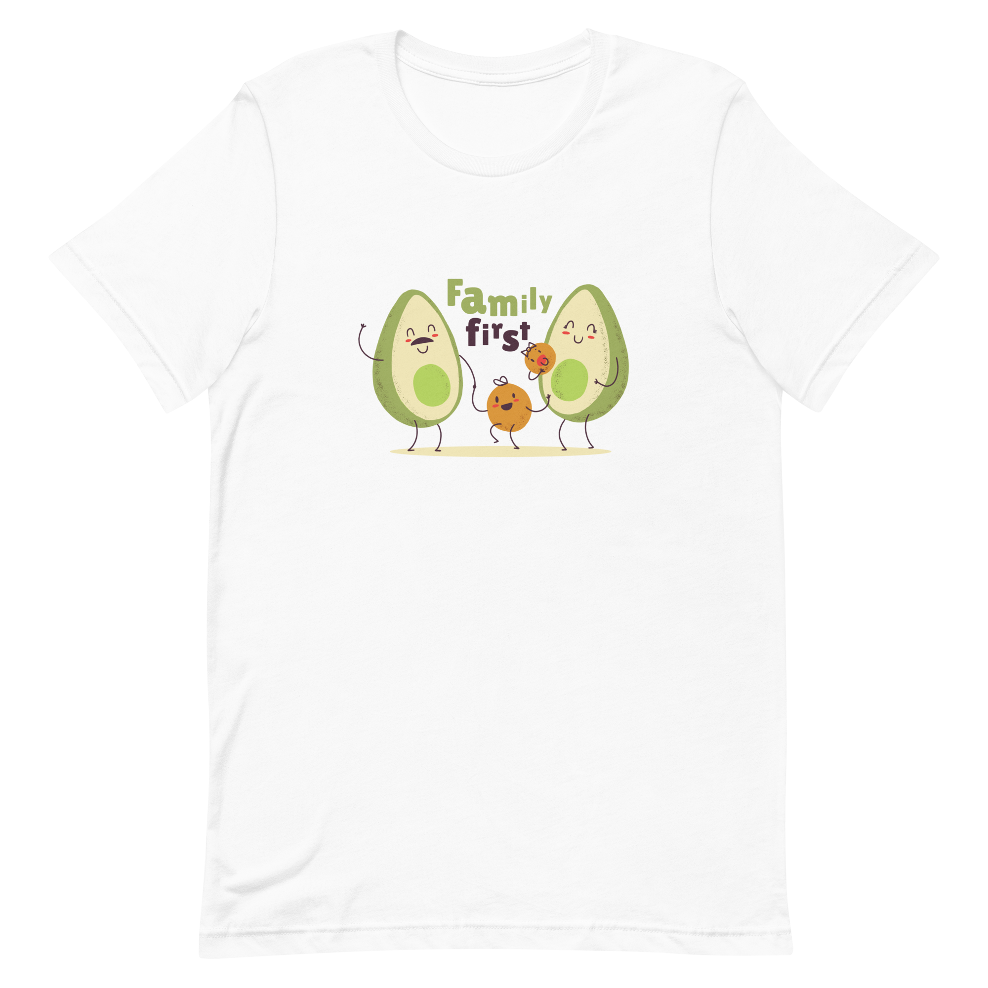 Cute Avocado Family T-Shirt