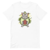 unisex-staple-t-shirt-white-front-6a89b23eac23f.png Grumpy Avocado Cat T-Shirt