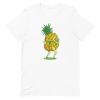 unisex-staple-t-shirt-white-front-6a89d138904e1.png Pineapple Dancing T-Shirt