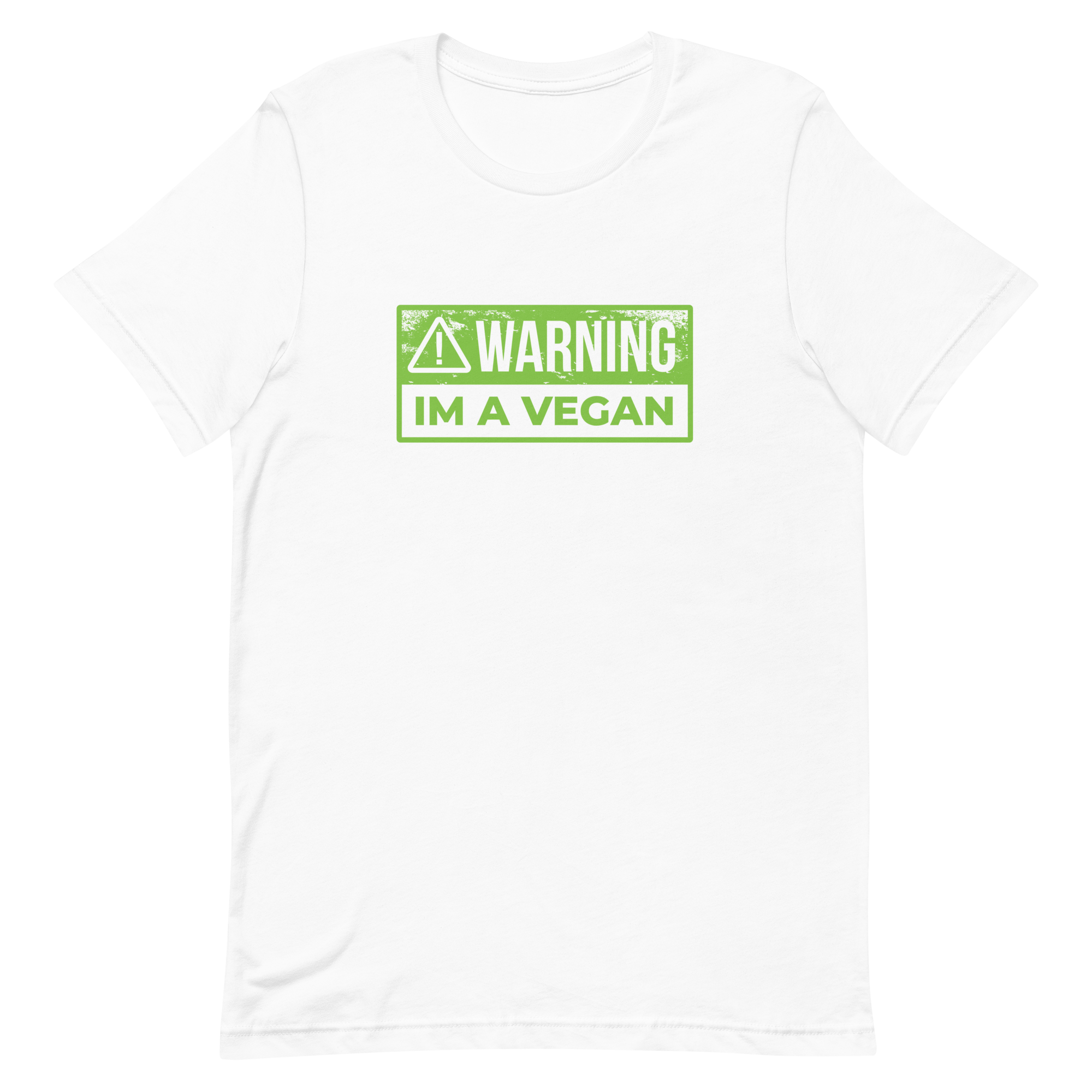 Warning Vegan T-Shirt