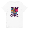 unisex-staple-t-shirt-white-front-6a89fad87c838.png Meet The Gang T-Shirt