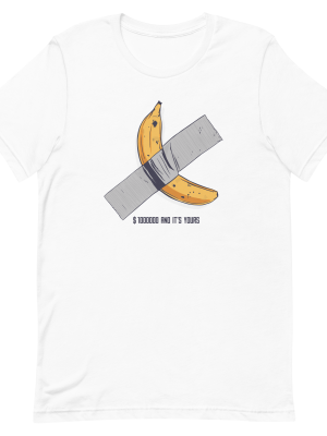 Taped Banana Art T-Shirt