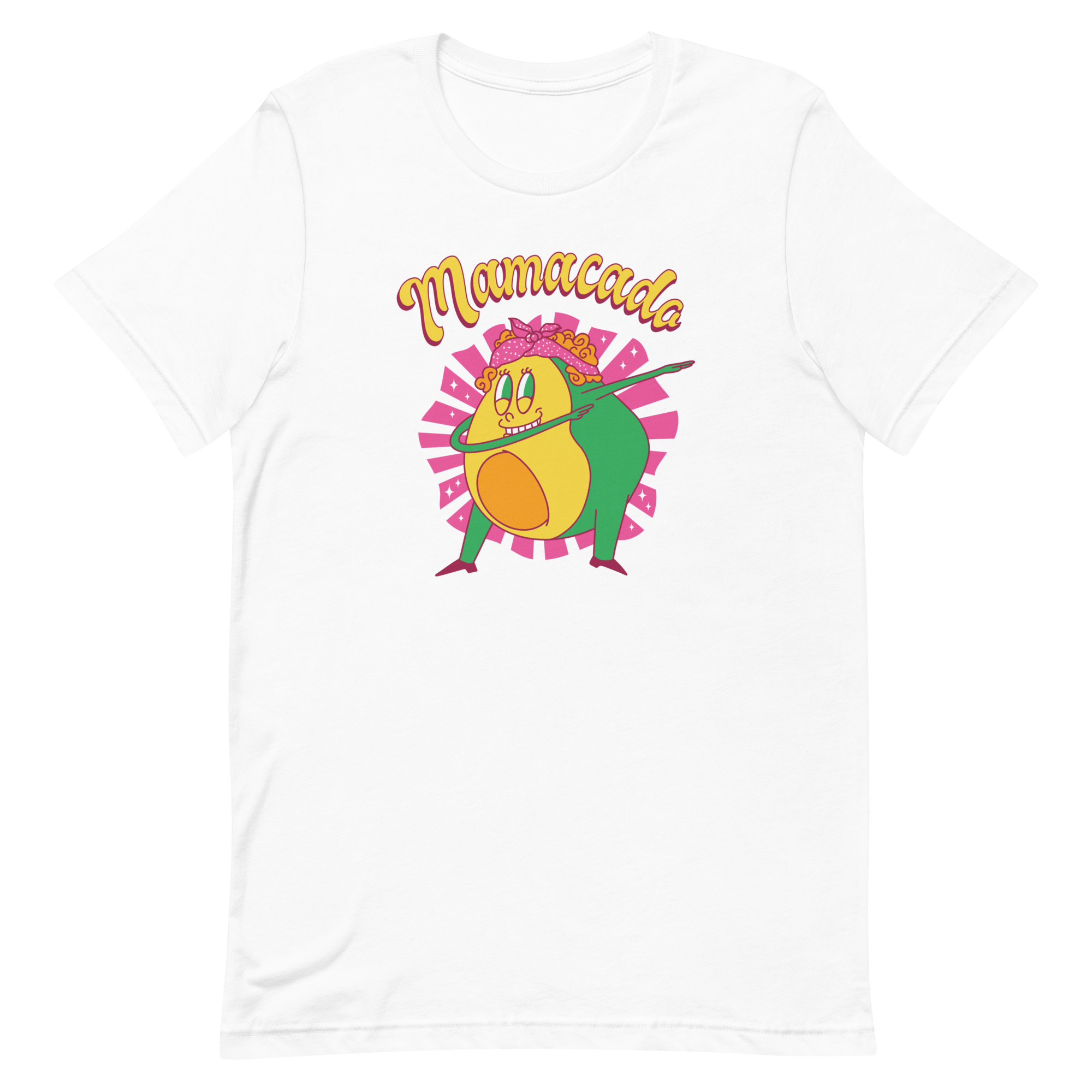 unisex-staple-t-shirt-white-front-6a8a004566fec.png Mamacado T-Shirt