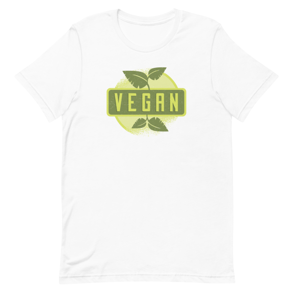 unisex-staple-t-shirt-white-front-6a8a038521cf5.png Vegan T-Shirt