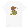 unisex-staple-t-shirt-white-front-6a8a127b82c4a.png Kiwi Bike T-Shirt