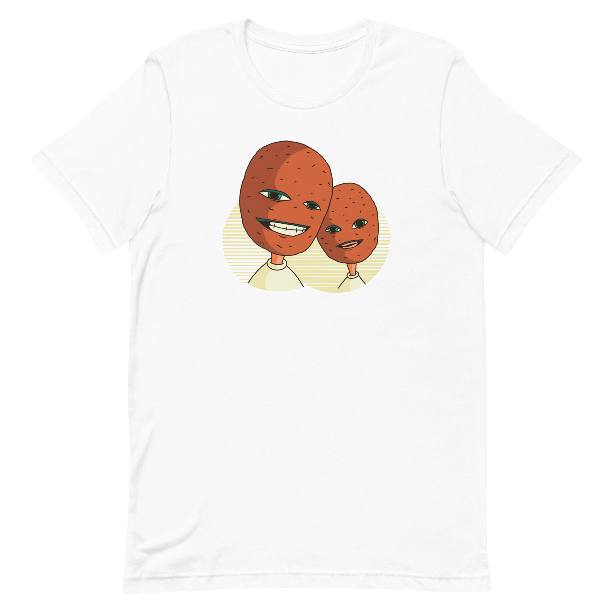unisex-staple-t-shirt-white-front-6a8a1544bcd27.png Kiwi Heads T-Shirt