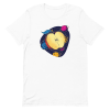 unisex-staple-t-shirt-white-front-6a8b5670745db.png Space Apple T-Shirt
