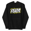 unisex-premium-pullover-hoodie-black-front-6a9c5b046717b.png May The Vegan Force Be With You Hoodie