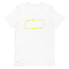 unisex-staple-t-shirt-white-front-6a9c5b03e30a0.png May The Vegan Force Be With You T-Shirt